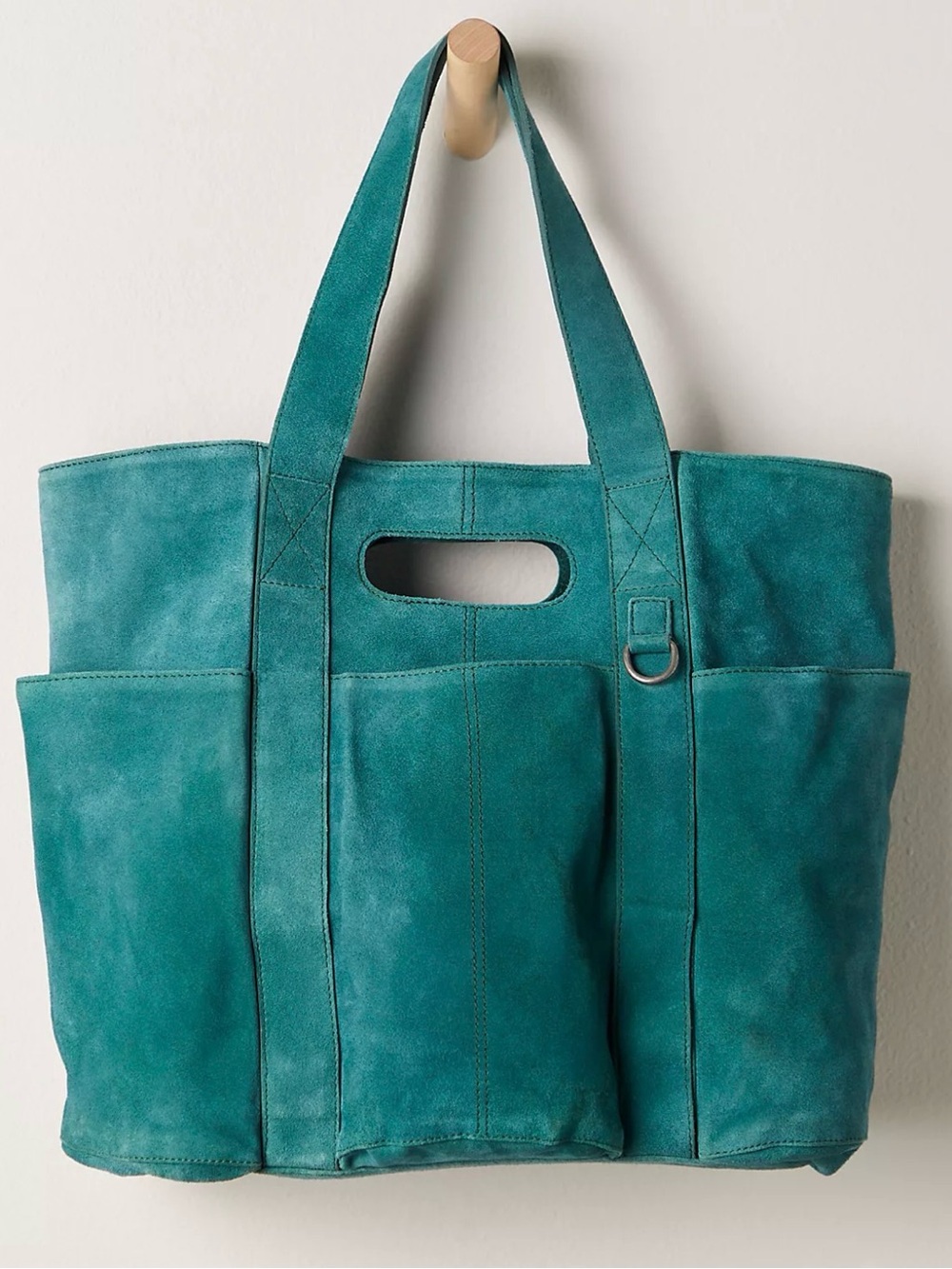 Free People Suede Caravan Tote